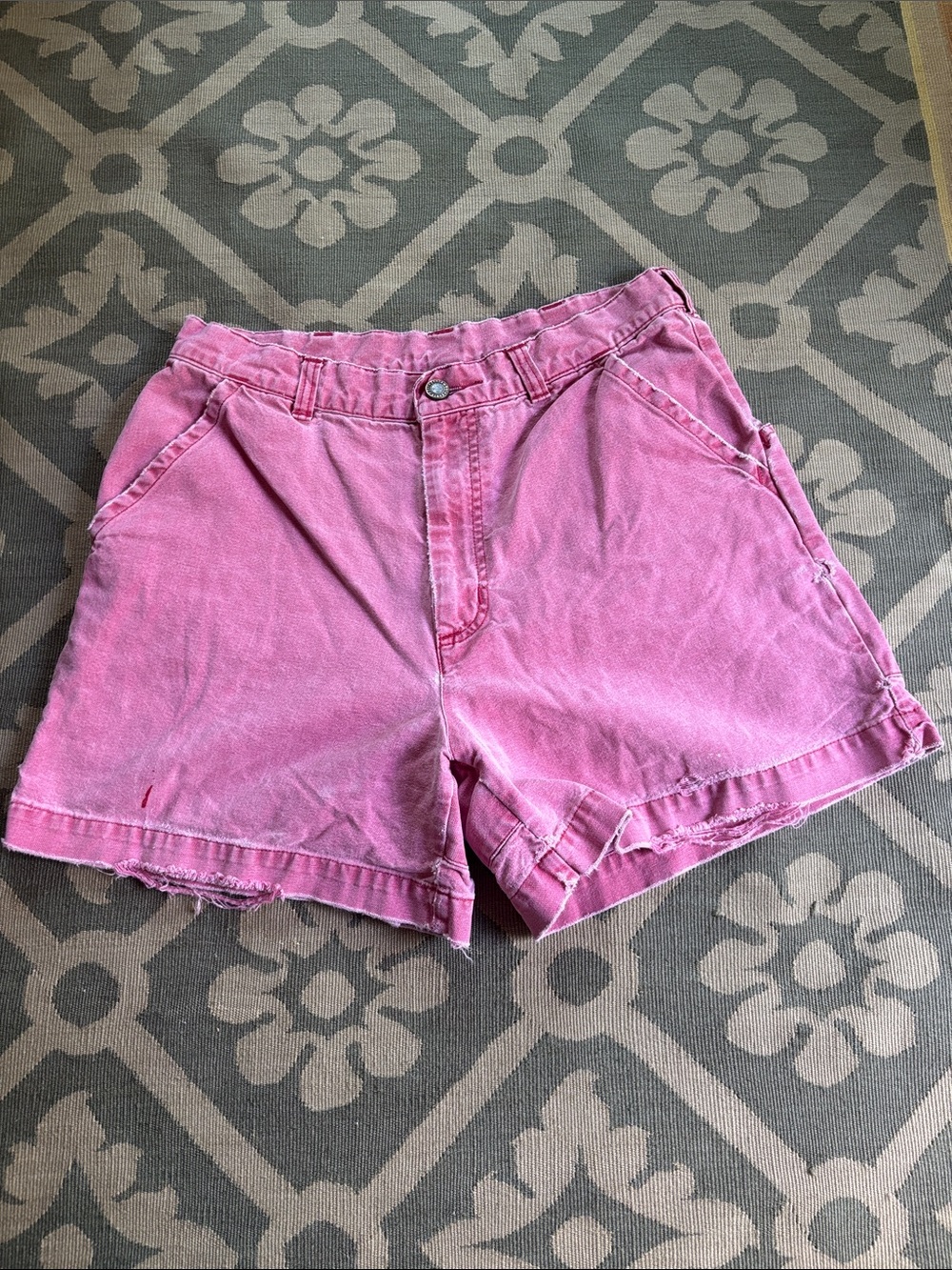 Women’s High-Rise Washed Pink Patagonia Shorts